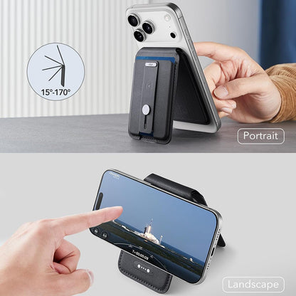 MagSafe lommebok, ESR, Findy my Wallet, Svart