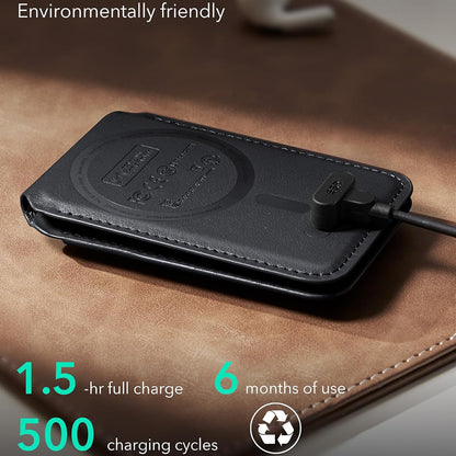 MagSafe lommebok, ESR, Findy my Wallet, Svart