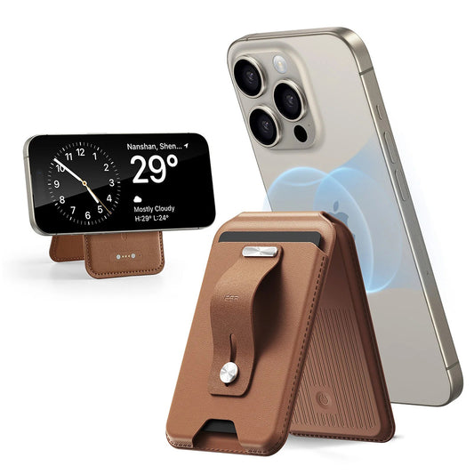 MagSafe lommebok, ESR, Find my Wallet, Brun