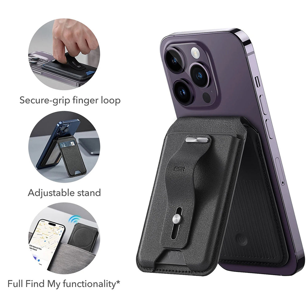 MagSafe lommebok, ESR, Find my Wallet, Brun