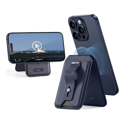 Magsafe lommebok, ESR, Find my Wallet, Marineblå