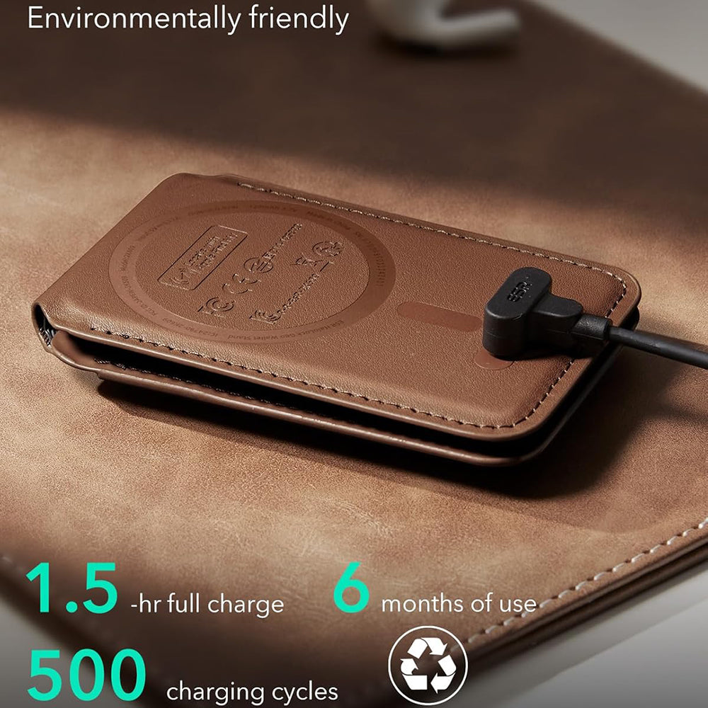 MagSafe-lommebok, ESR, Findy my Wallet 5C, Brun
