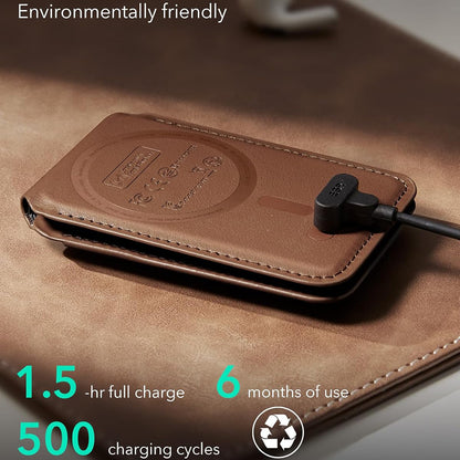 MagSafe-lommebok, ESR, Findy my Wallet 5C, Brun