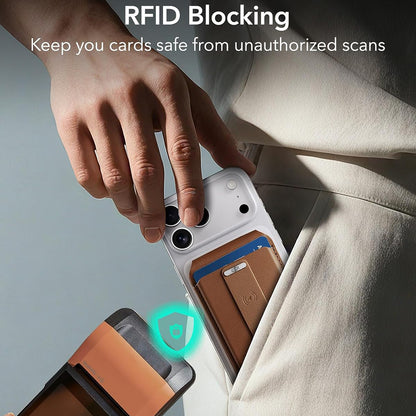 MagSafe-lommebok, ESR, Findy my Wallet 5C, Brun