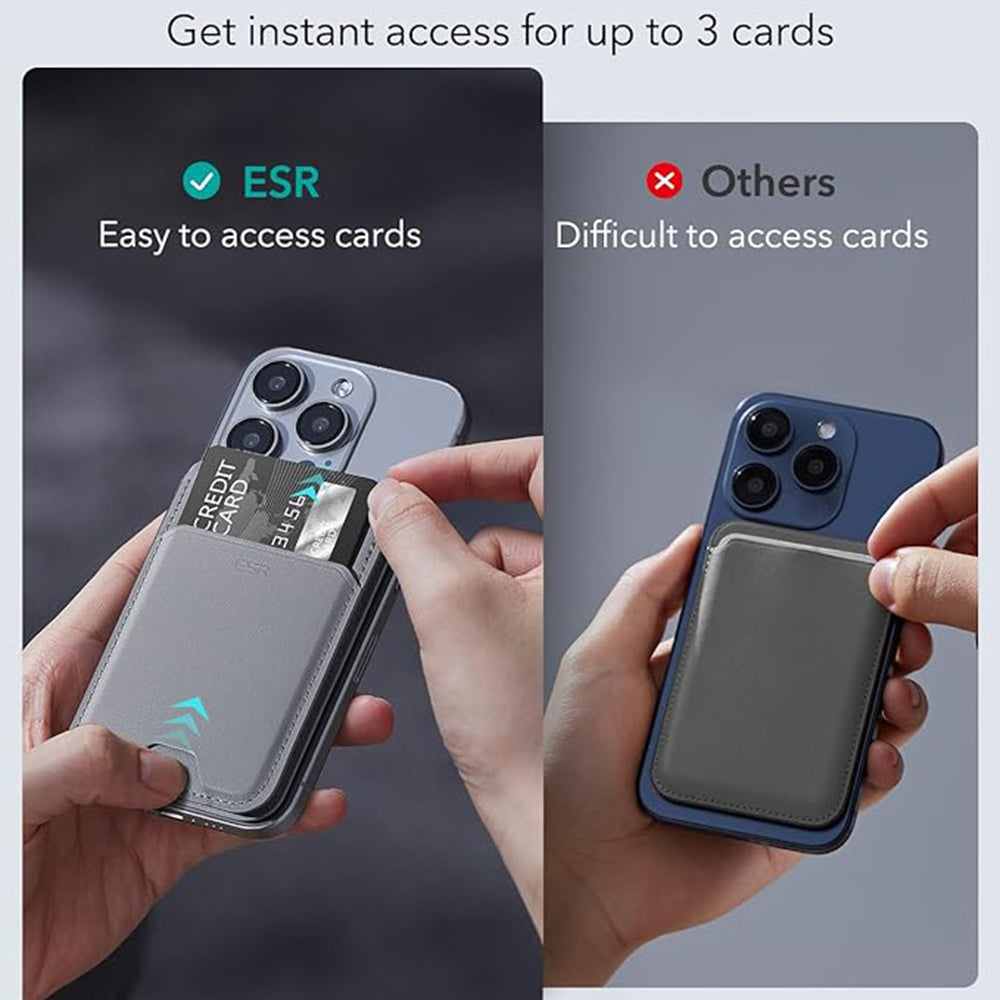 Magsafe lommebok, ESR, Grå