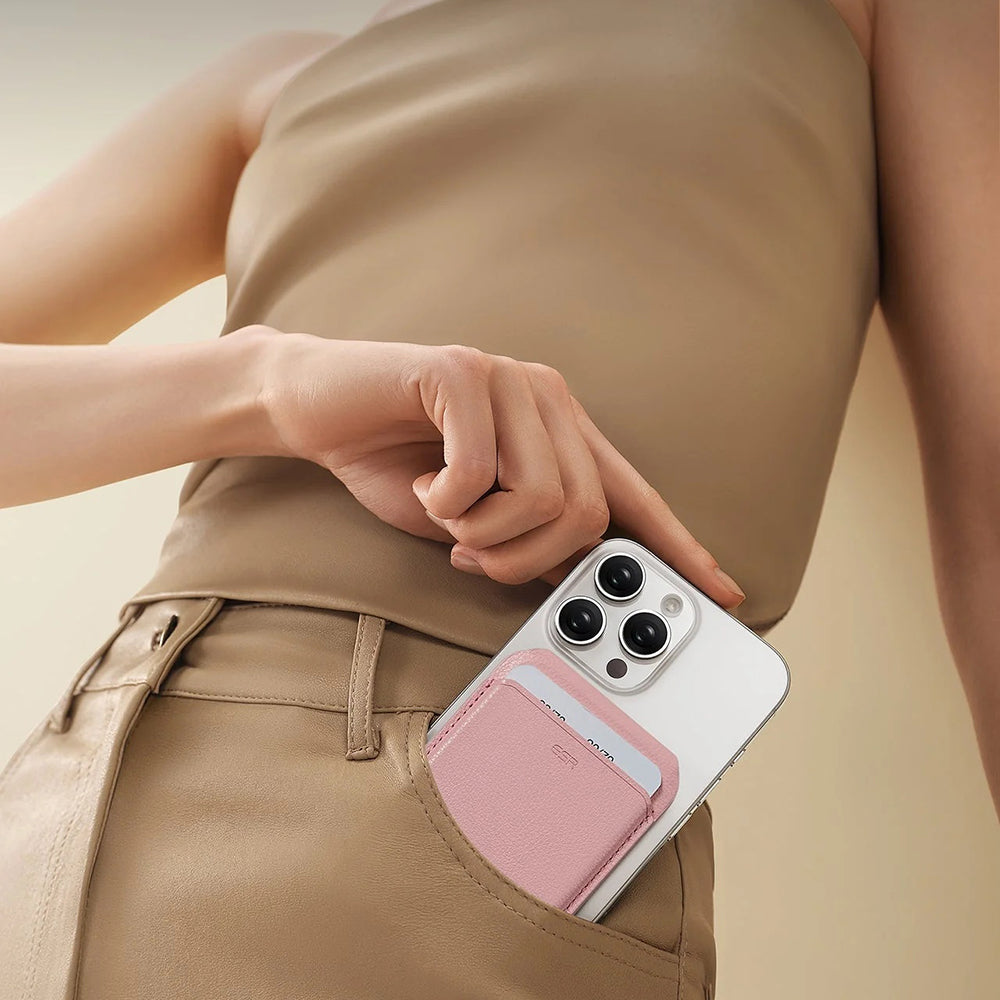 Magsafe lommebok, ESR, Stativ, Rosa