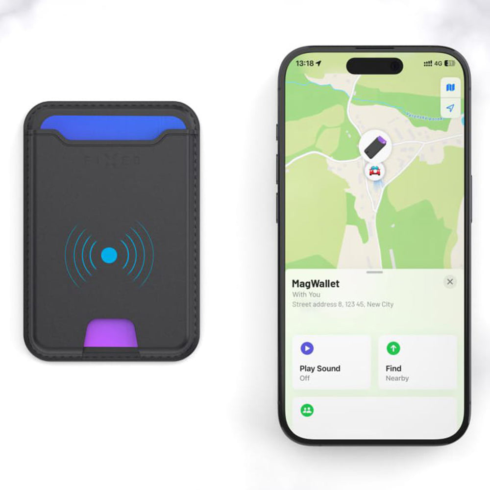 Magsafe lommebok, Fixed, Mag, Svart