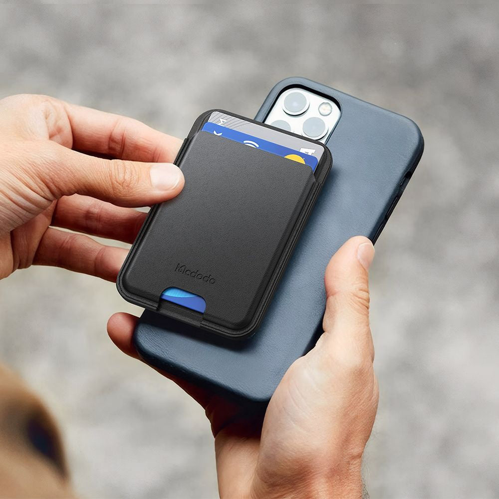 MagSafe lommebok, McDodo, WH-7920 Napa, Svart