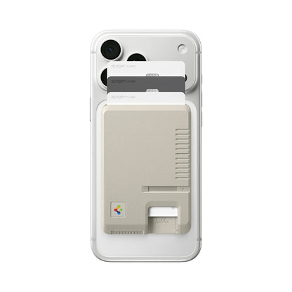 MagSafe lommebok, Spigen, Classic LS, Beige AFA10949