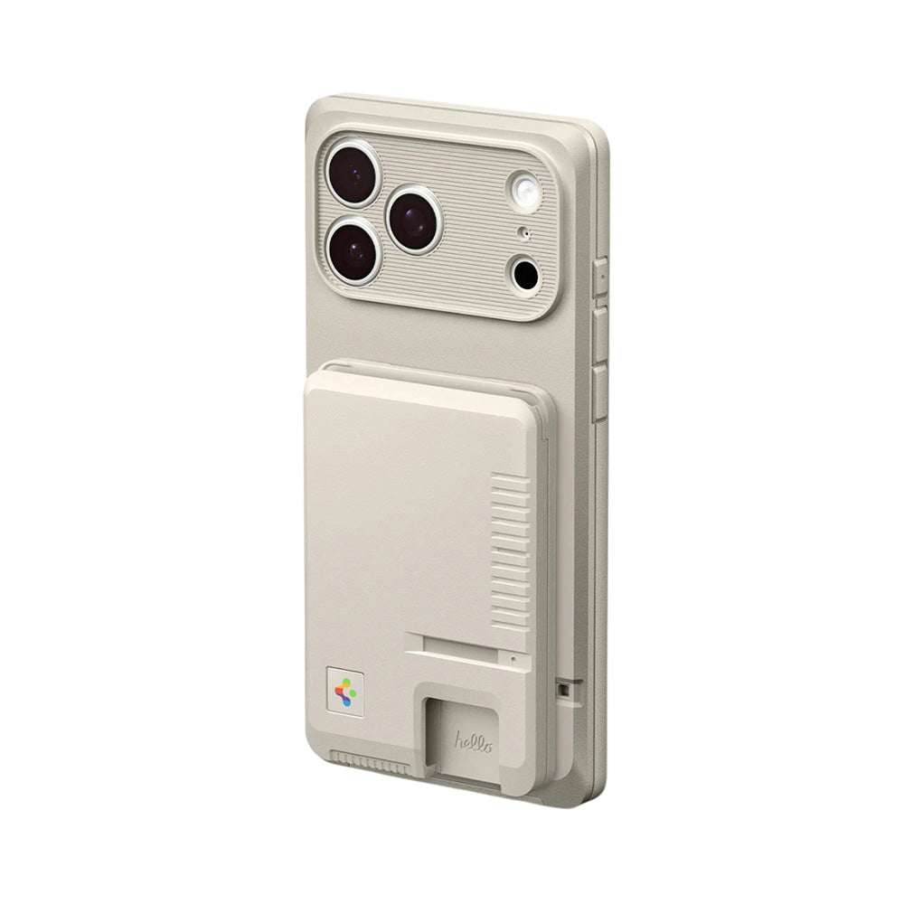 MagSafe lommebok, Spigen, Classic LS, Beige AFA10949