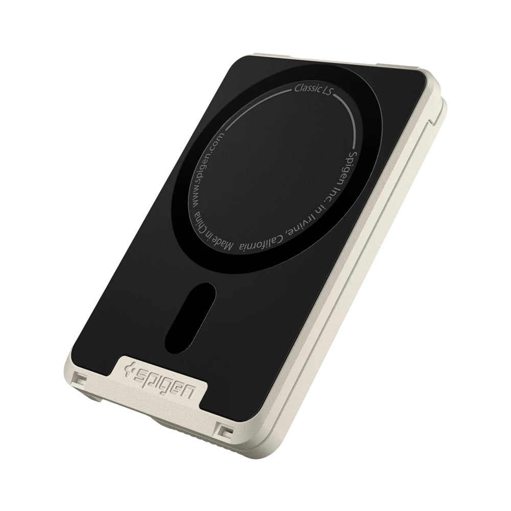 MagSafe lommebok, Spigen, Classic LS, Beige AFA10949