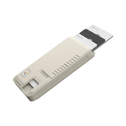 MagSafe lommebok, Spigen, Classic LS, Beige AFA10949