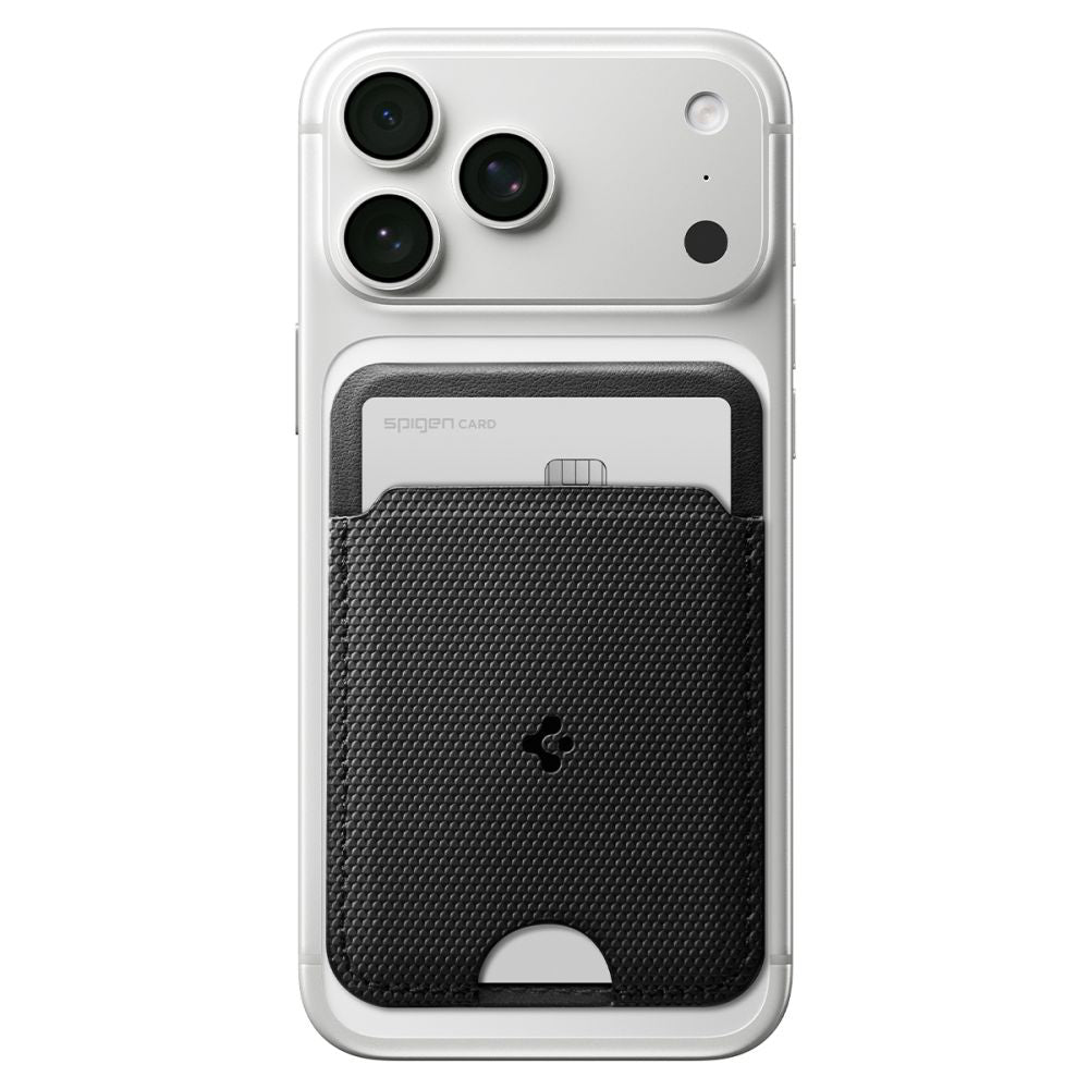 MagSafe lommebok, Spigen, Slim Fold Tripod S314-3, Svart AFA10751