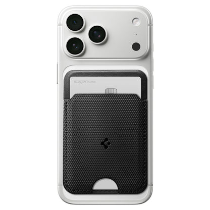 MagSafe lommebok, Spigen, Slim Fold Tripod S314-3, Svart AFA10751