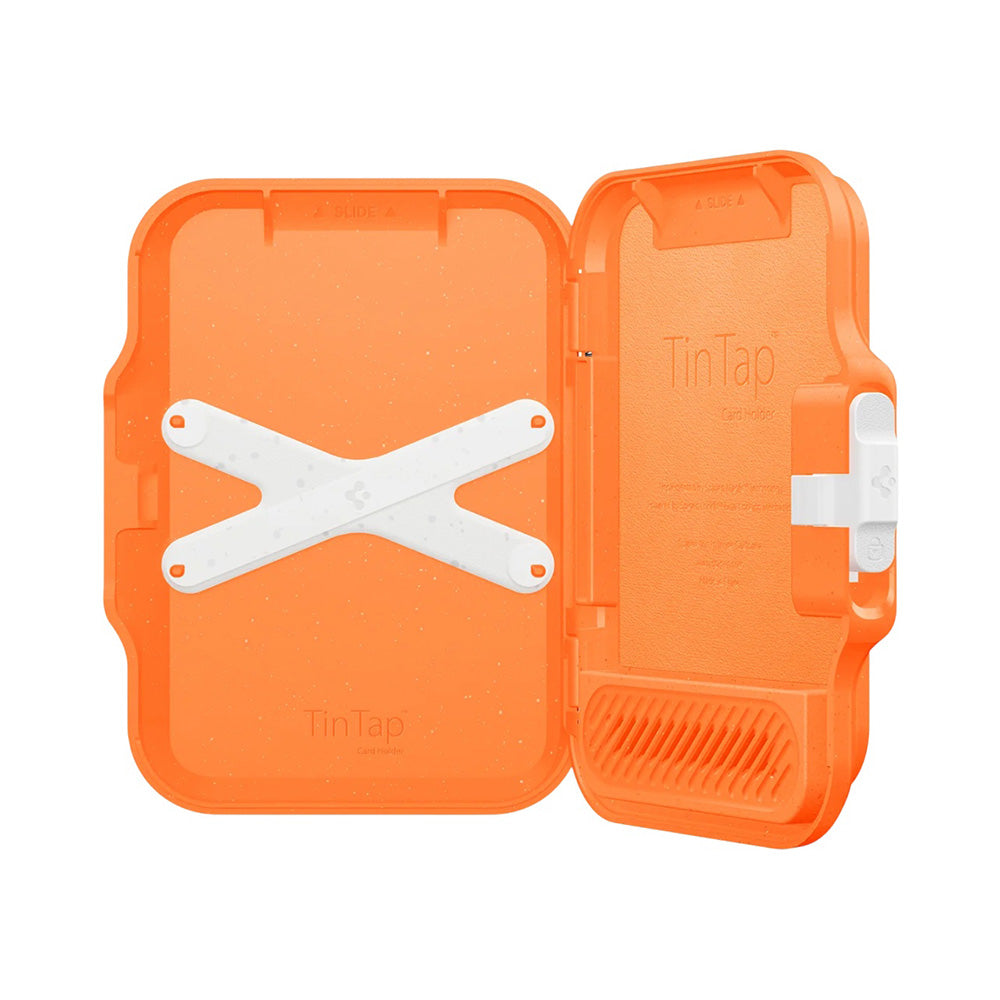 MagSafe lommebok, Spigen, TinTap MagFit+, Oransje AFA11380