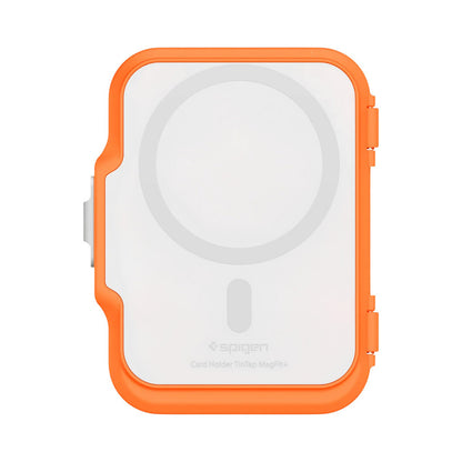 MagSafe lommebok, Spigen, TinTap MagFit+, Oransje AFA11380