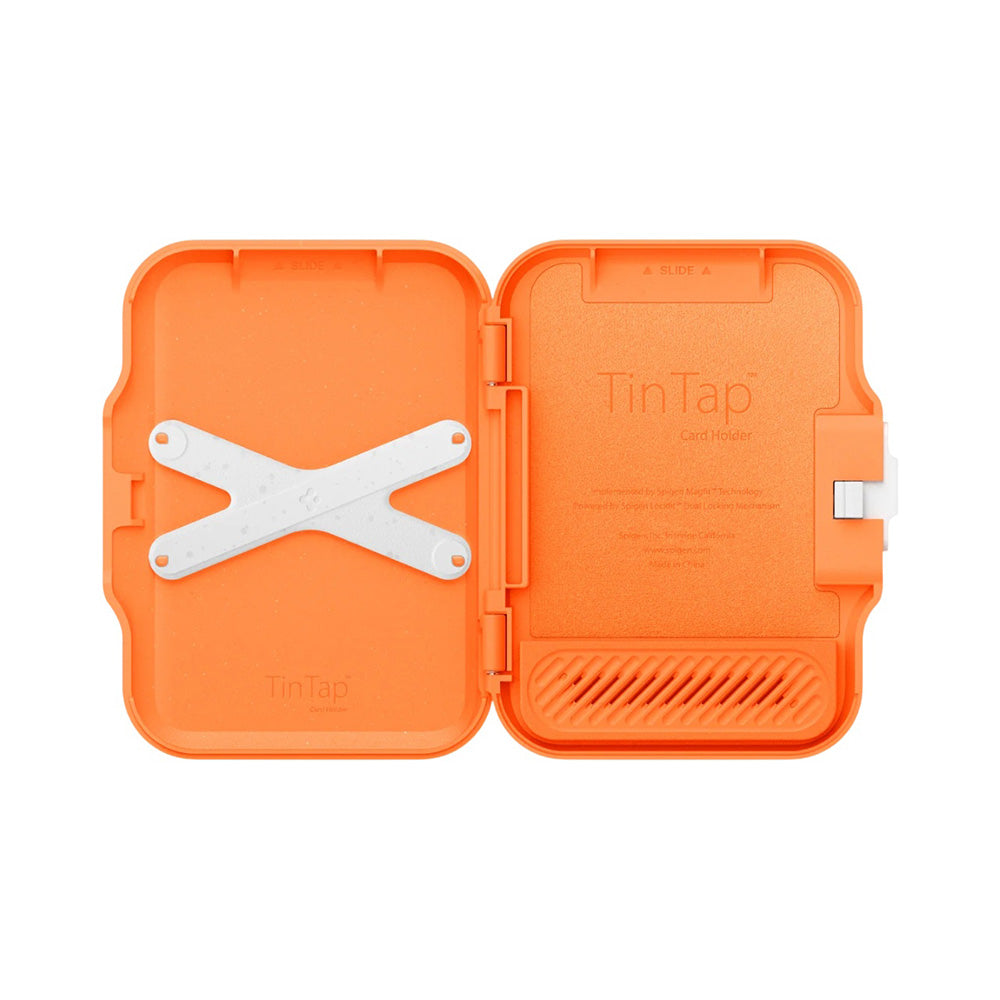 MagSafe lommebok, Spigen, TinTap MagFit+, Oransje AFA11380
