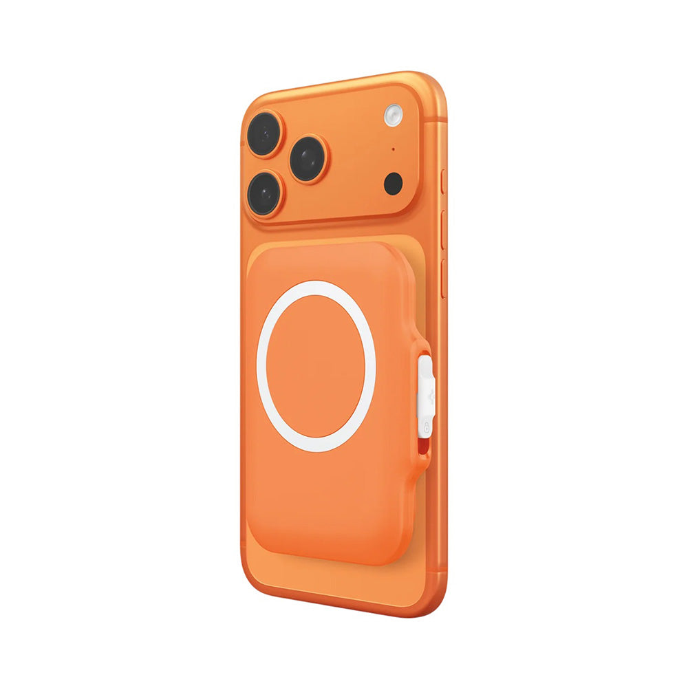 MagSafe lommebok, Spigen, TinTap MagFit+, Oransje AFA11380