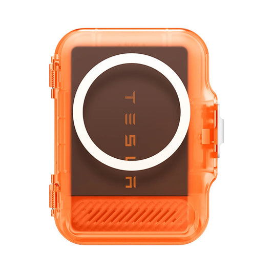 MagSafe lommebok, Spigen, TinTap MagFit+, Satinert Oransje AFA11381