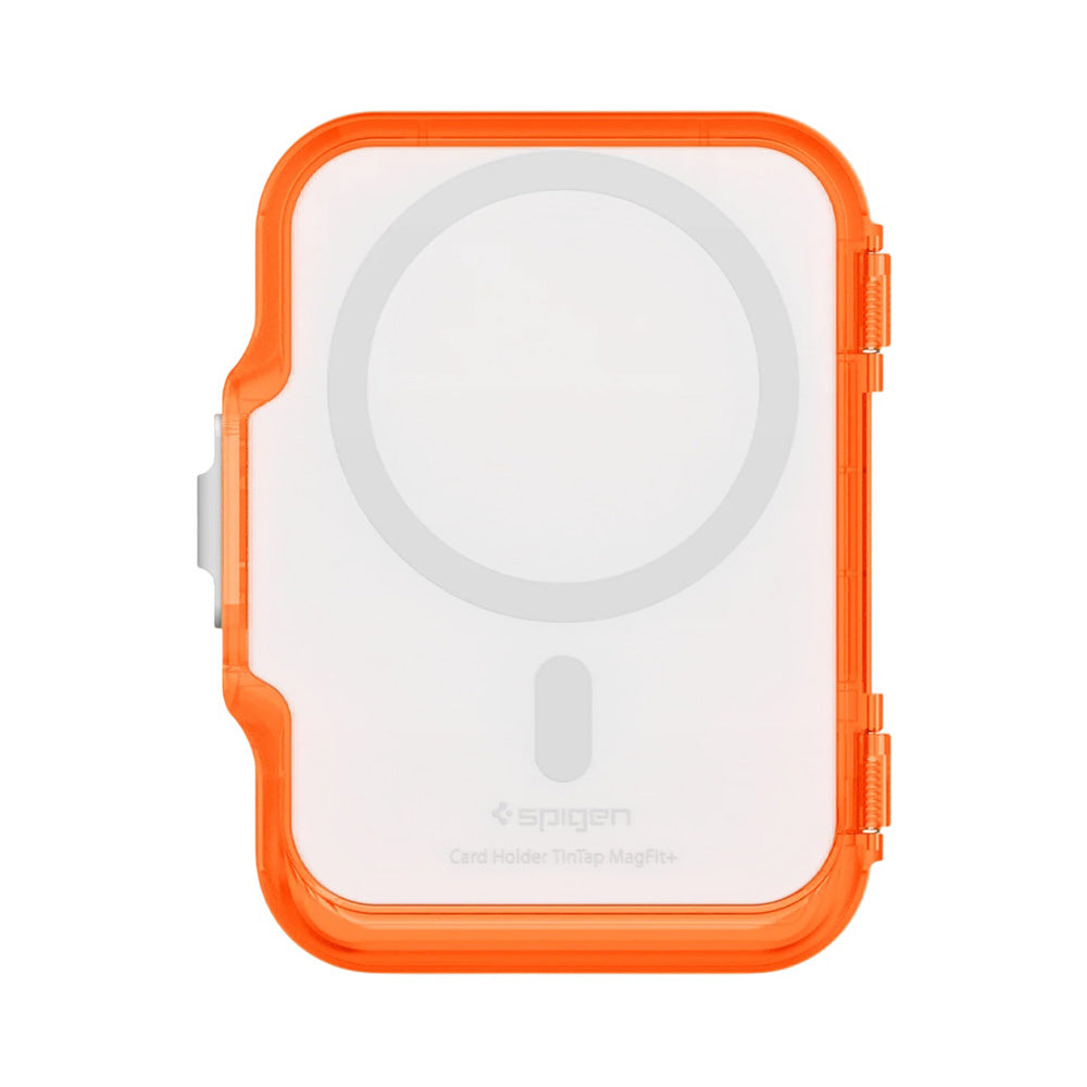 MagSafe lommebok, Spigen, TinTap MagFit+, Satinert Oransje AFA11381