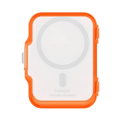 MagSafe lommebok, Spigen, TinTap MagFit+, Satinert Oransje AFA11381