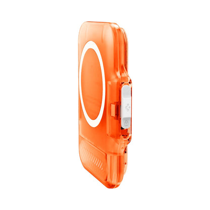 MagSafe lommebok, Spigen, TinTap MagFit+, Satinert Oransje AFA11381