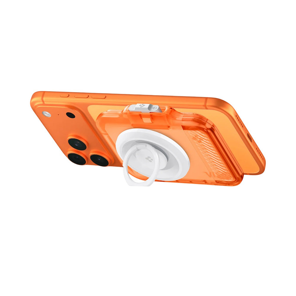 MagSafe lommebok, Spigen, TinTap MagFit+, Satinert Oransje AFA11381
