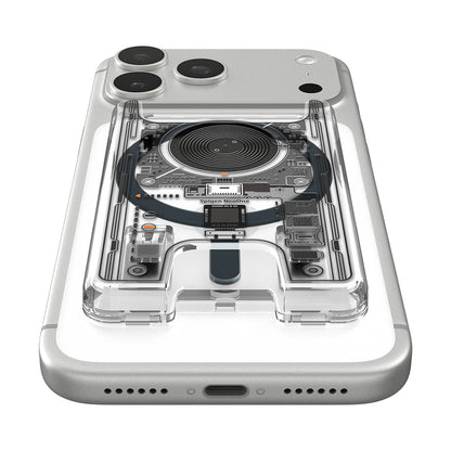 MagSafe-lommebok, Spigen, Ultra Hybrid Zero One, Transparent AFA11403