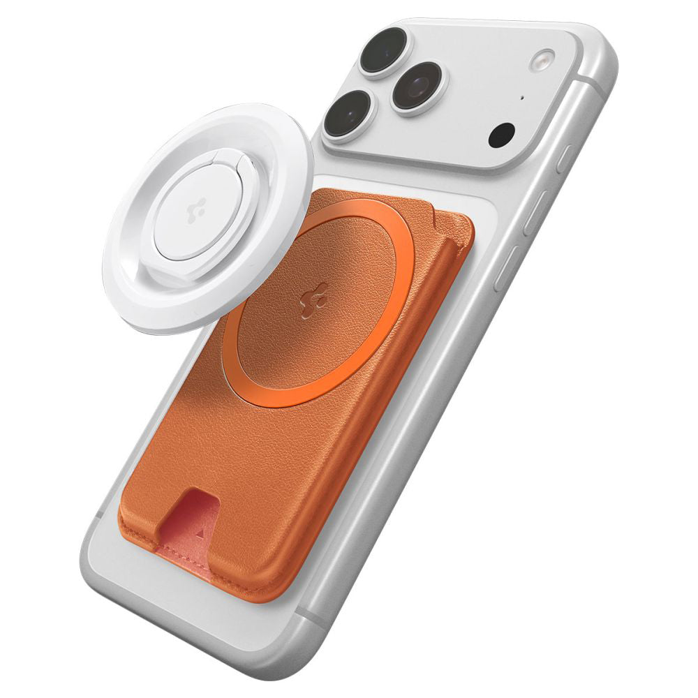 MagSafe-lommebok, Spigen, Valentinus MagFit+, Oransje AFA11340