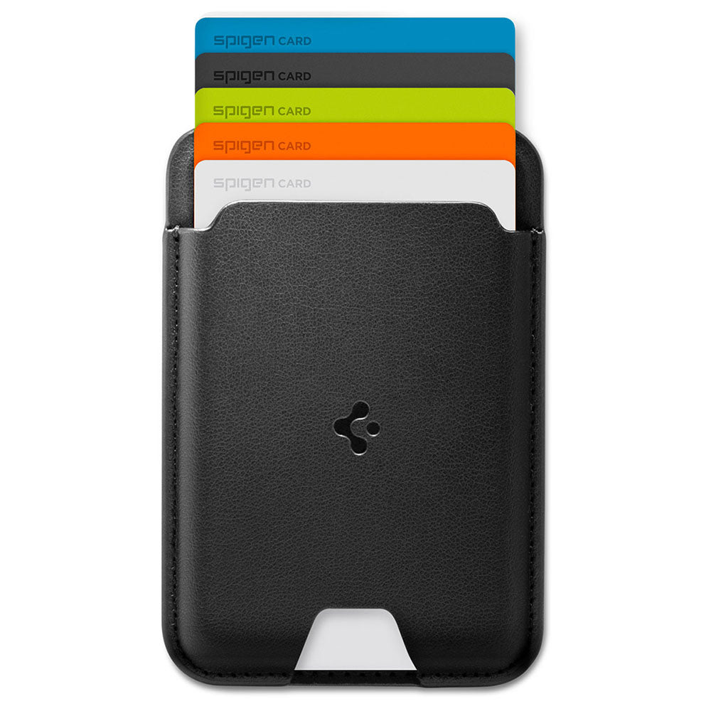 MagSafe-lommebok, Spigen, Valentinus MagFit, Svart AFA11337