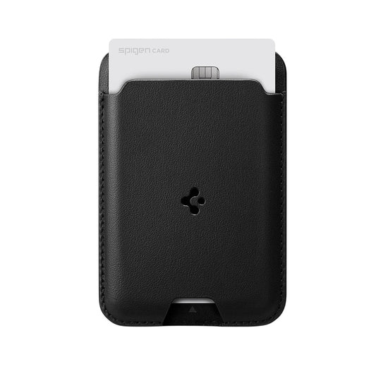 MagSafe-lommebok, Spigen, Valentinus MagFit 2 kort, svart AMP02284