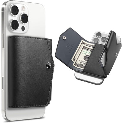 Magsafe lommebok, Spigen, Valentinus Pro, Svart