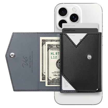 Magsafe lommebok, Spigen, Valentinus Pro, Svart