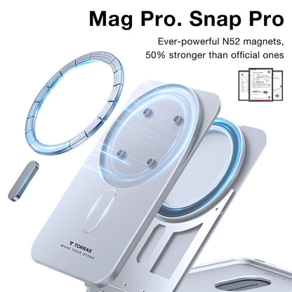 MagSafe-lommebok, Torras, Minimalist Slim, grå