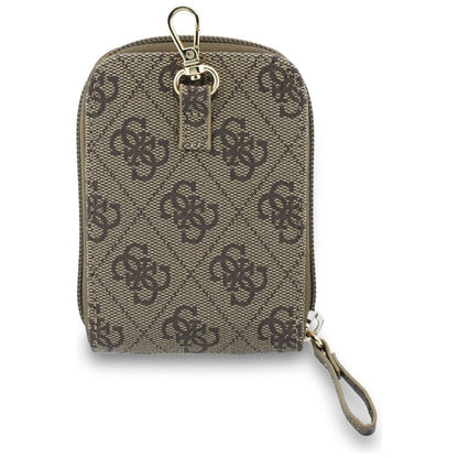 Lommebok og Telefon Snor Guess 4G Metal Logo, Brun