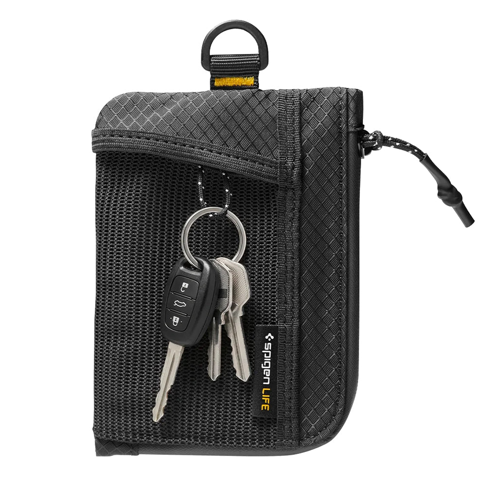 Spigen LF300 lommebok med RFID-beskyttelse, svart AFA11229