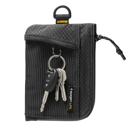 Spigen LF300 lommebok med RFID-beskyttelse, svart AFA11229