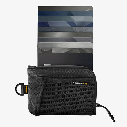 Spigen LF300 lommebok med RFID-beskyttelse, svart AFA11229
