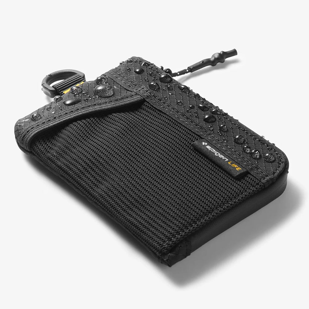 Spigen LF300 lommebok med RFID-beskyttelse, svart AFA11229