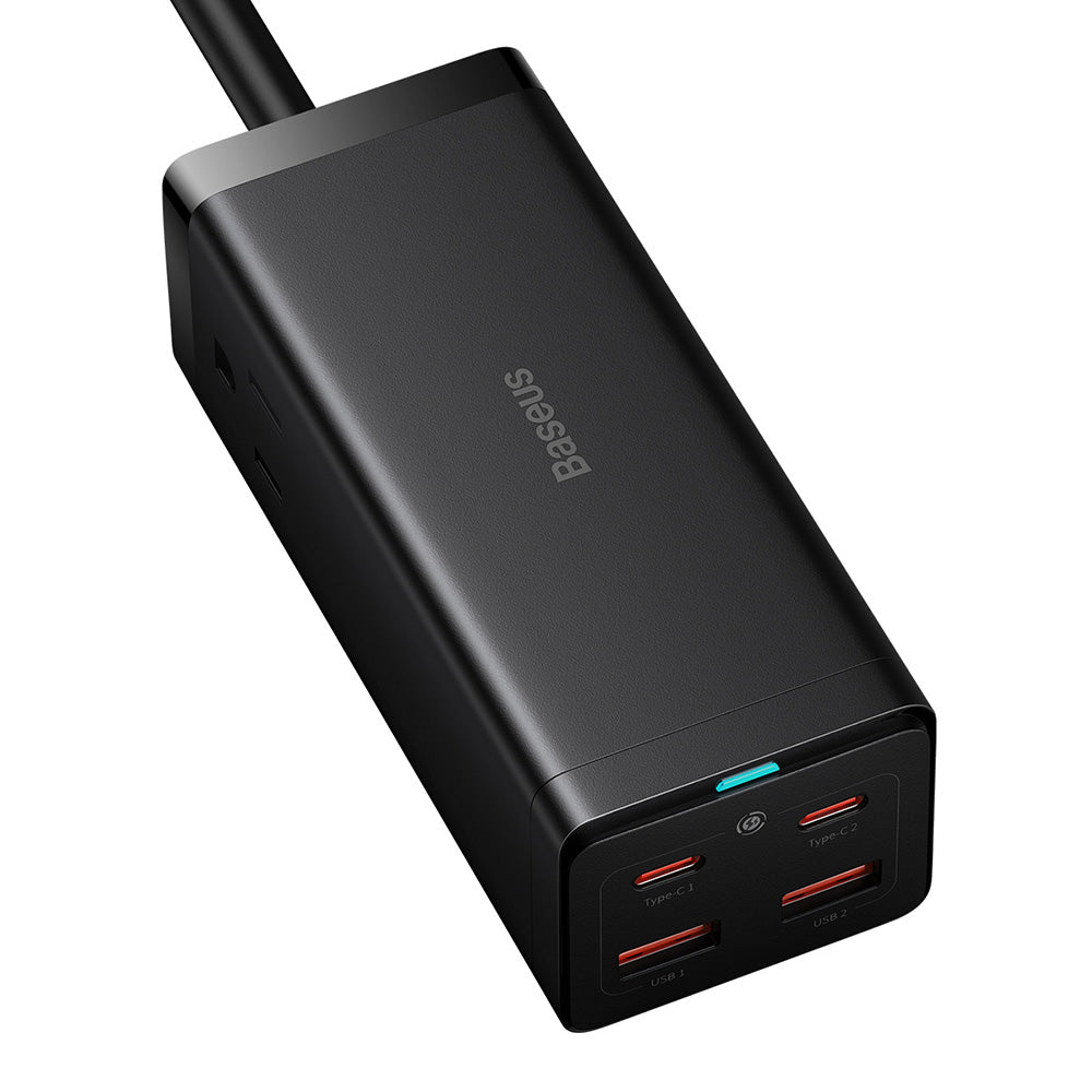 Baseus PowerCombo US forlengelseskabel, 1 x Stikkontakt, Svart PSZM000201