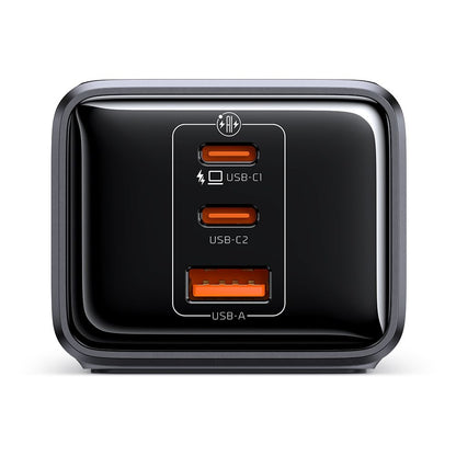 Forlengelseskabel McDodo CH-0620, 3 x Schuko - 1 x USB-A - 2 x USB-C, Svart