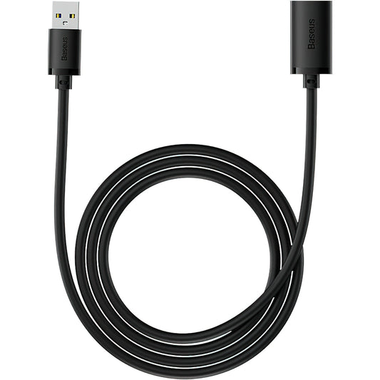 USB 3.0 forlenger Baseus AirJoy Series, 1.5m, Svart B00631103111-02