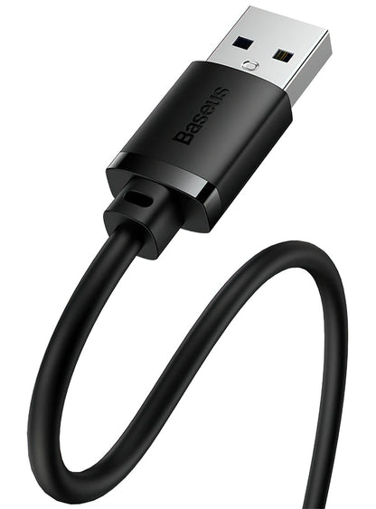 USB 3.0 forlenger Baseus AirJoy Series, 1m, Svart B00631103111-00