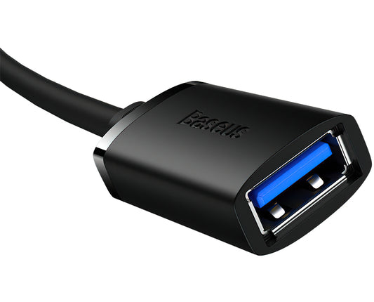 USB 3.0 forlenger Baseus AirJoy Series, 0.5m, Svart B00631103111-01