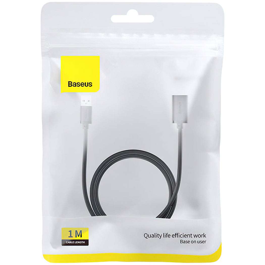 USB 3.0 forlenger Baseus AirJoy Series, 1m, Svart B00631103111-00
