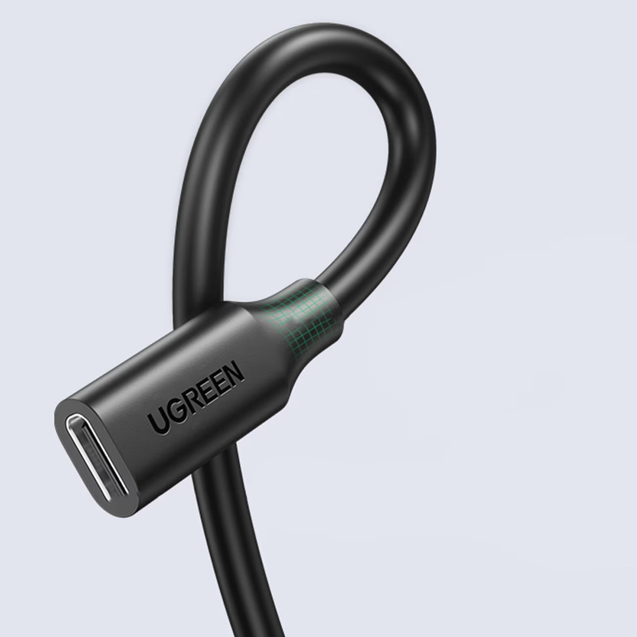 UGREEN US353 USB-C forlengerkabel, 1m, Svart