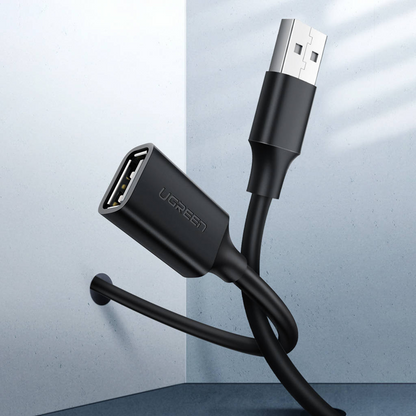 USB-forlenger UGREEN US103, 3m, svart
