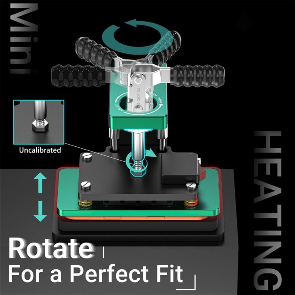 2UUL DA07 Mini Varmepress for Apple iPhone 17-serien