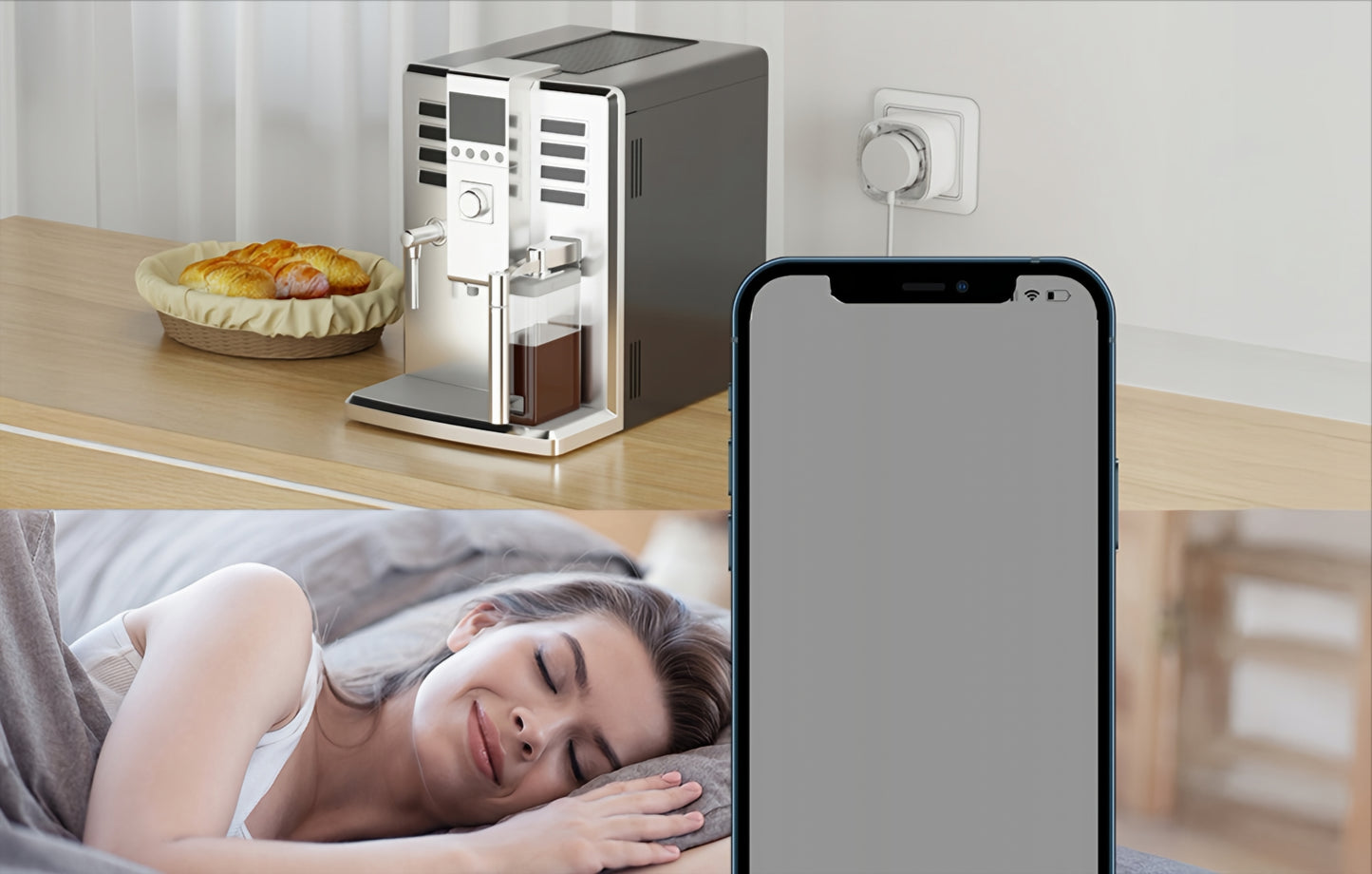 Gosund Smart EP8-M stikkontakt, Wi-Fi