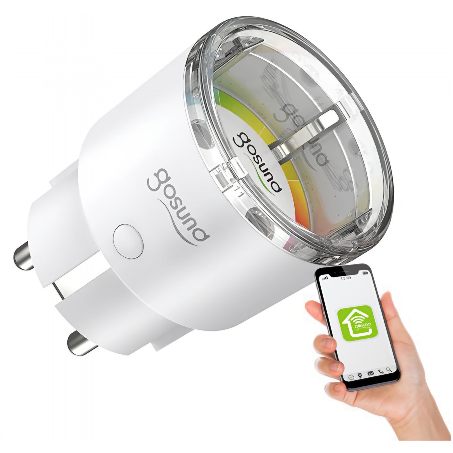 Gosund Smart EP2 stikkontakt, Wi-Fi